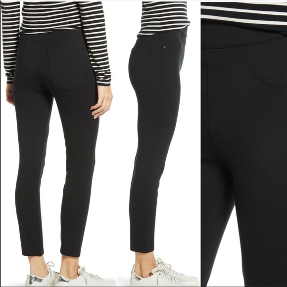 black skinny leggings